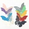 10 Segnaposto Bicchiere Farfalla in vari colori